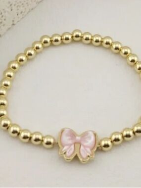 Kendra Scott Haley Bow Gold Stretch Bracelet